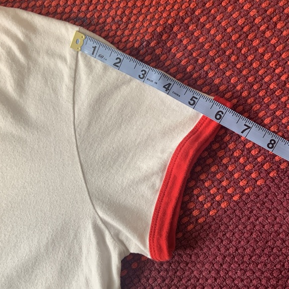 LEVI’S X HELLO KITTY SIZE M Ringer Sanrio Printed Collab T-shirt + Sticker - Picture 8 of 12